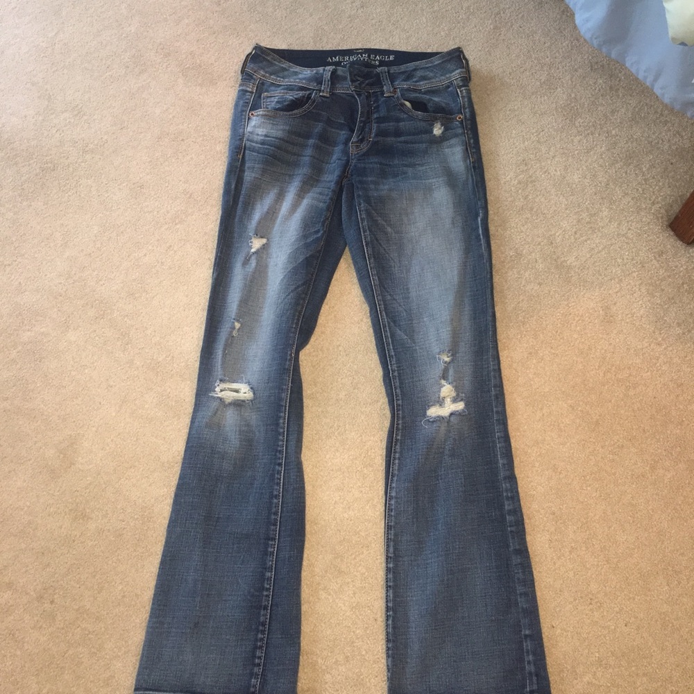 American Eagle Kick Boot Super Stretch Jeans